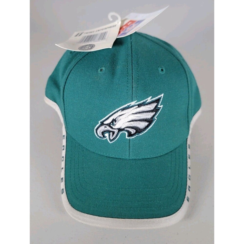 Vintage Philadelphia Eagles Hat Twins Enterprise NWT Fitted 7 3/8 Cap Wool Blend